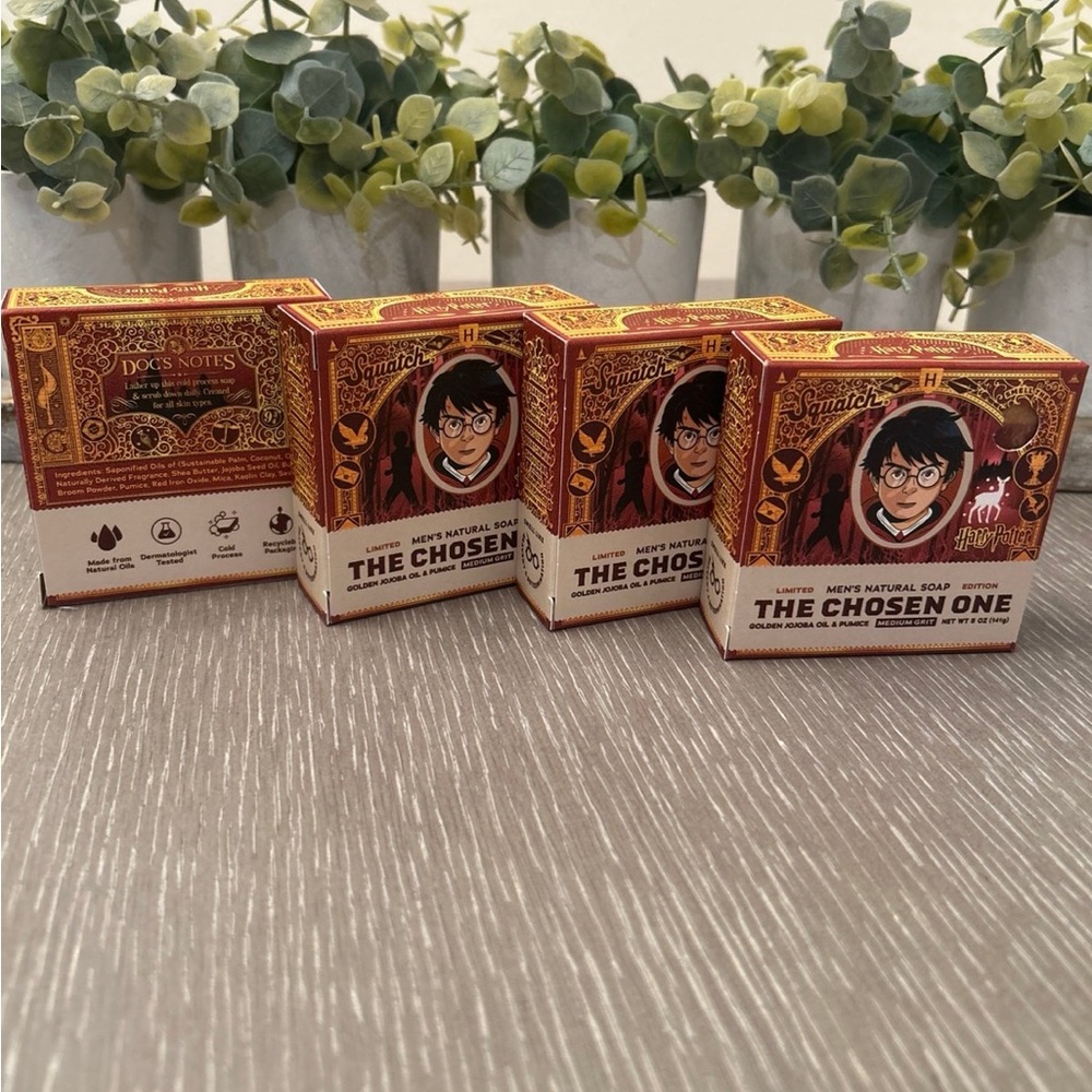 Dr. Squatch Harry Potter Soap Set‎